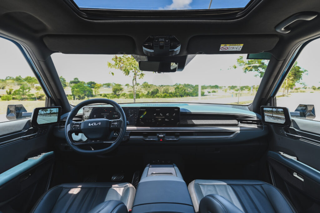 The all-electric Kia EV9 GT-Line blends futuristic design with family-first features—perfect for modern dads who want power, space, and sustainability in one sharp-looking ride.