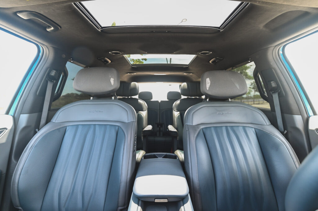The all-electric Kia EV9 GT-Line blends futuristic design with family-first features—perfect for modern dads who want power, space, and sustainability in one sharp-looking ride.