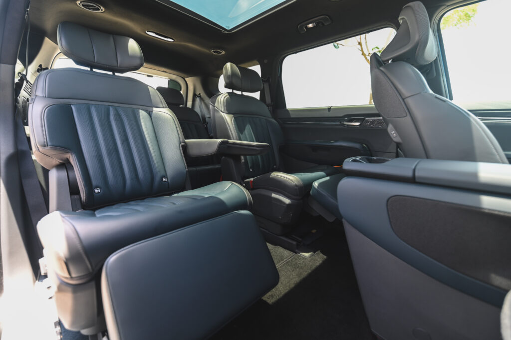 The all-electric Kia EV9 GT-Line blends futuristic design with family-first features—perfect for modern dads who want power, space, and sustainability in one sharp-looking ride.